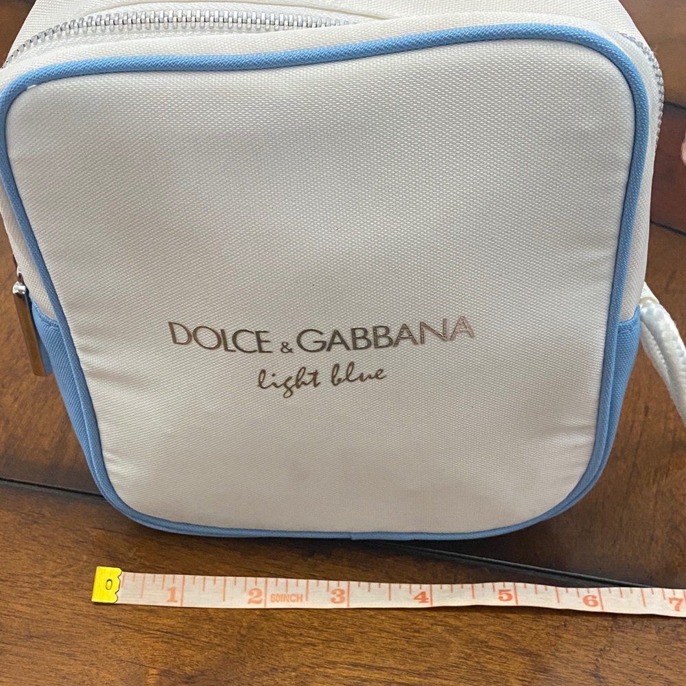 Dolce & Gabbana White and Blue Perfume Travel Pouch - Picture 8 of 10